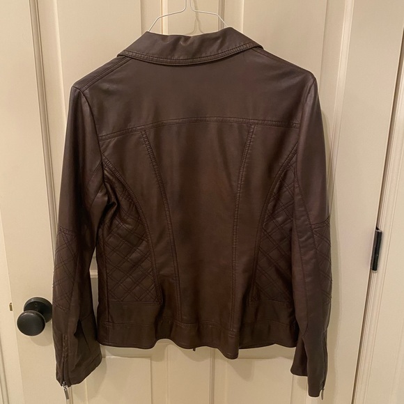 Concepts by Conrad C brown faux leather jacket - Picture 3 of 3